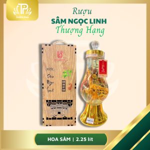 RƯỢU CỦ SÂM NGỌC LINH 2L25 HỘP GỖ