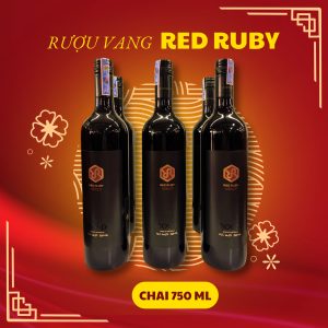 RƯỢU VANG RED RUBY 570ML