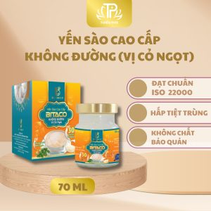 YẾN SÀO CAO CẤP KHÔNG ĐƯỜNG