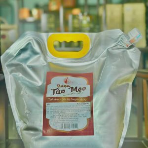 Rượu táo mèo túi 5 lít